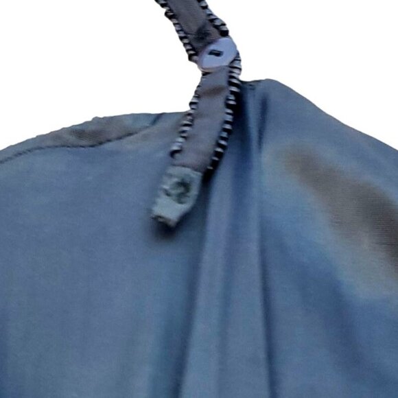 Black Beaded Dress 80s XS Together Silk Black Colorful - Picture 9 of 16